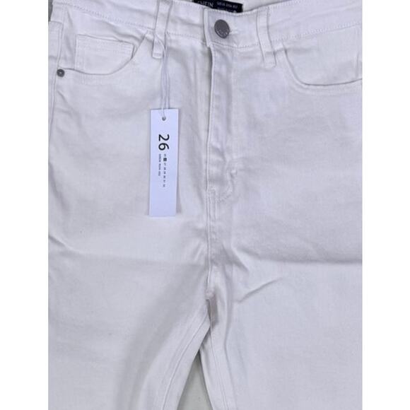 Shein Size 26 White Jeans NEW NWT - Picture 2 of 12